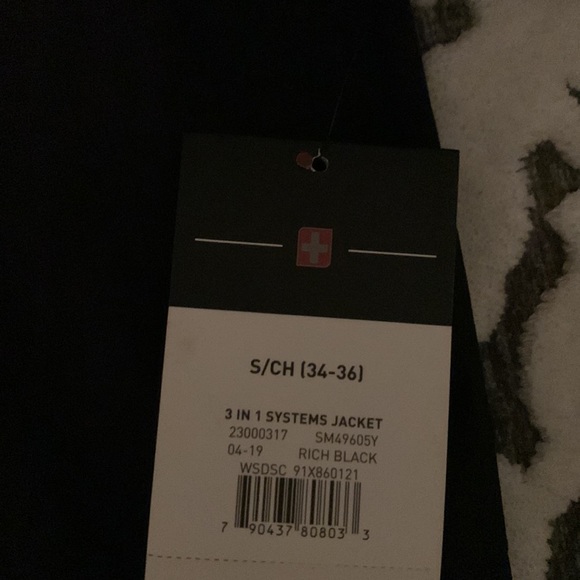 NWT SWISS TECH mens jacket with a hood - Picture 7 of 7